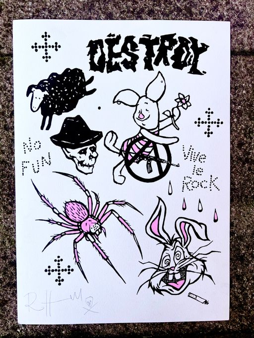 Flash tattoo