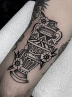Traditional Urn Tattoo