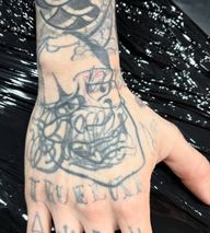 Challenging cover up 🔥 Done at @disturbiatattoo #darkart #darkartist #tattoo #londontattoo #tattooshopnearme
