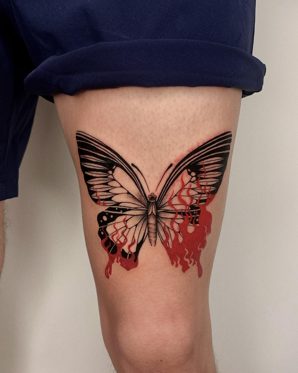 BUTTERFLY リング sv925 TATTOO STUDIO YAMADA フランクアンドイージー