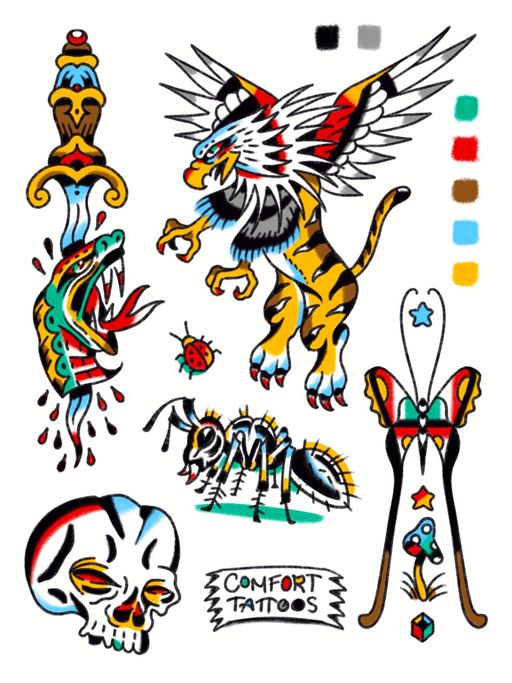 Flash tattoo