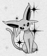 Espeon with Sparkles