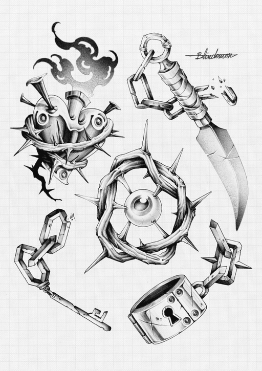 Flash tattoo