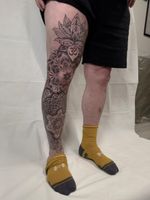 Leg Sleeve Ornamental Mandala