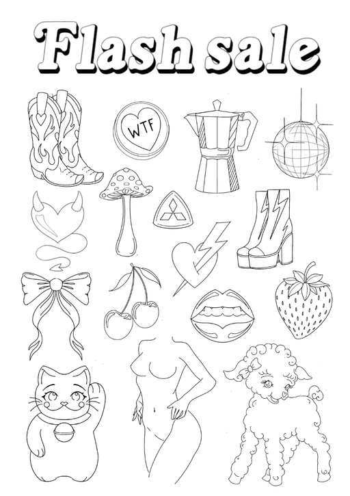 Flash tattoo