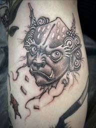 Filling in some spots with a couple from my flash on @creepy_creature_1988 @belmonttattoo Thanks Maggie 🤜🤛 @diamondclubtattoo Tomorrow and Monday To book for tattoos feel free to DM or EMAIL P.sandtattoo@gmail.com