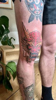 Dragon head, 3 hours session.