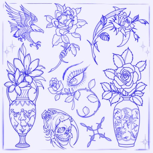Flash tattoo