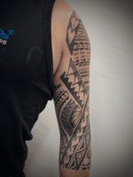 Polynesian Maori Tribal Blackwork