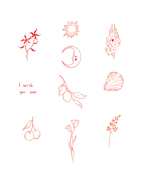 Fine Line nature red