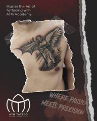 Angel-Cowboy Tattoo