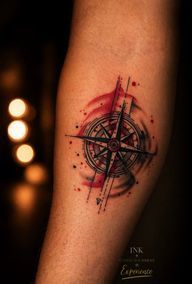 Abstract Compass Rose