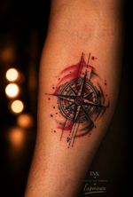 Abstract Compass Rose
