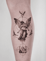Angel with Birds