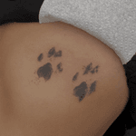 Textured Paw Prints