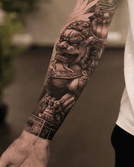 Foo Dog Sleeve