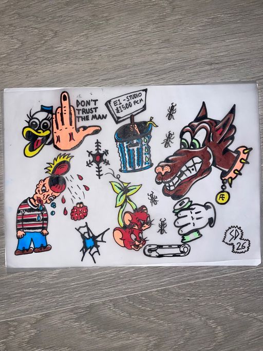 Flash tattoo