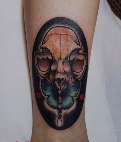 Neotrad Butterfly Skull