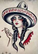 Mexican Cowgirl Flash
