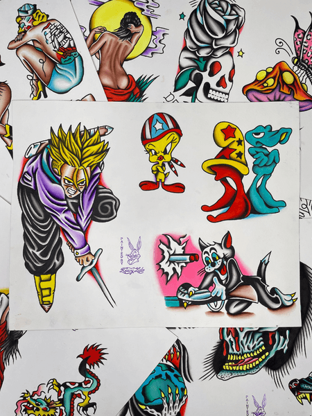 Flash tattoo