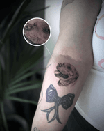 Special tattoo today... This baby, Treacle, will be with his mum forever 🖤