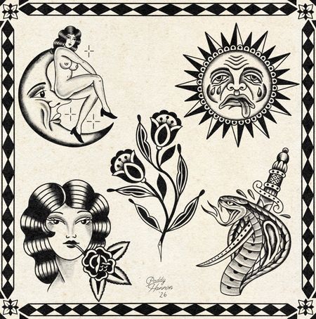 Flash tattoo