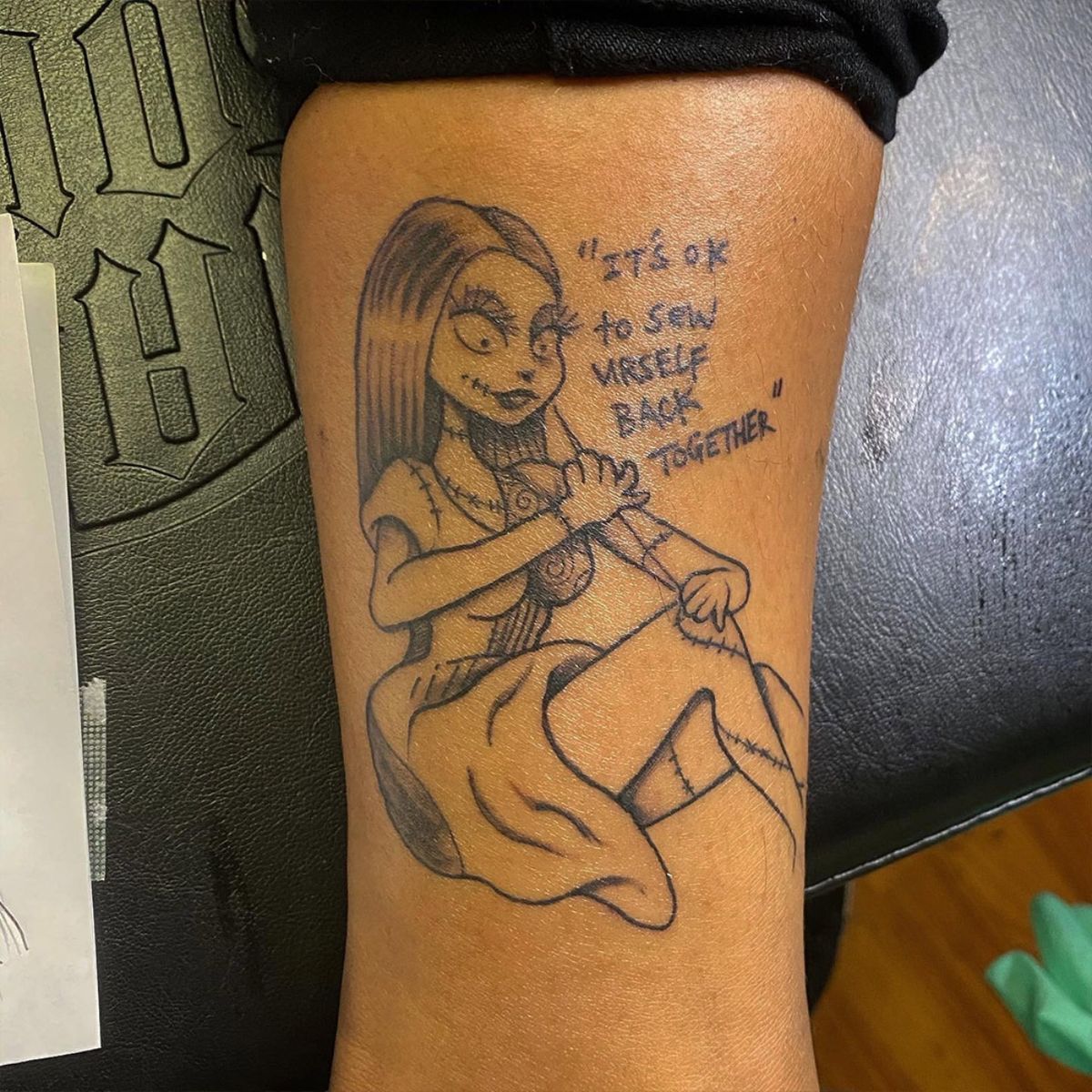 feminine wrist tattoo