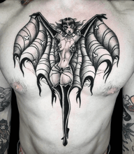 Gothic Woman Tattoo