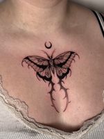 Custom moth design for Aleks 🌙 Taking bookings for Feb! Drop me a message! Tattooed @thestoryofus.mcr #moth #mothtattoo #customtattoo #manchestertattoo #customdesign