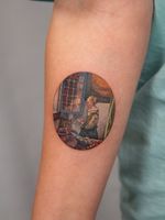 fine art tattoo color micro realism