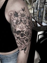 Floral Sugar Skull