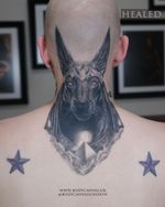 Anubis Head Tattoo