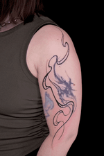 Abstract Swirls with Smoky Element