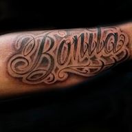 Script Tattoo