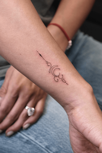 Fine line small tattoo 