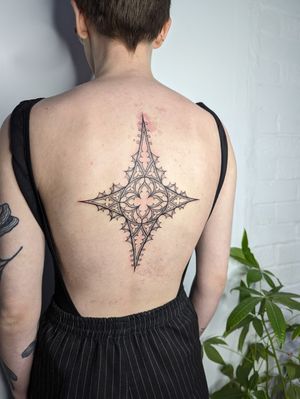 Dotwork tattoo style