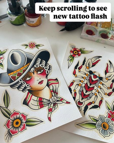 Flash tattoo
