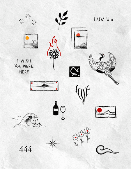 Flash tattoo