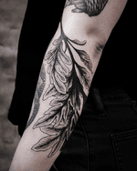 Leafy Arm Tattoo