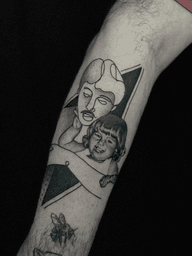 Father and Child Portrait