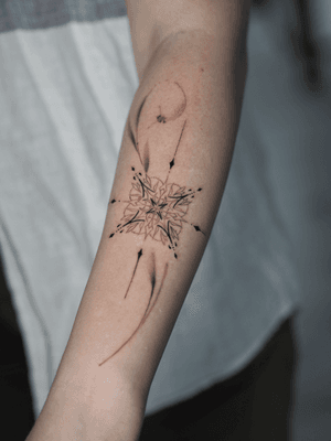 Dotwork tattoo style