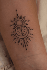 Sun and Moon Tattoo