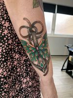 Anchor and Butterfly