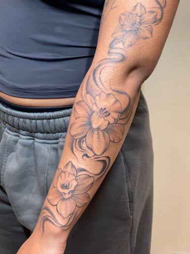 Tattoo work at Monkeys Factory Tattoo & Art
