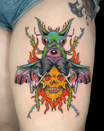 Bug Skull Tattoo