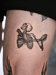 Praying Skeleton