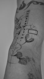 Perspective and Nature Elements Tattoo