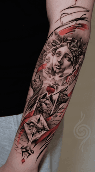 Mythological Forearm Composition