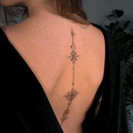 Elegant Spine Ornamental Design