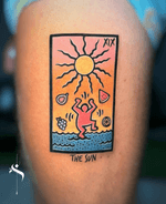 A little sun, a little chaos, and a whole lot of color 🌞🍉 This one’s for anyone who needs a reminder that energy is contagious: what you radiate, you attract. Done with: @killerinktattoo @xtremetattooink @biotat_ @emalla.official @fkirons
